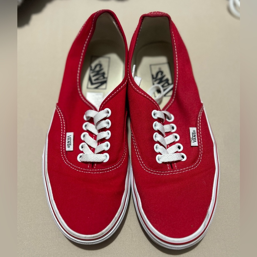 Vans Red Women's Sneakers